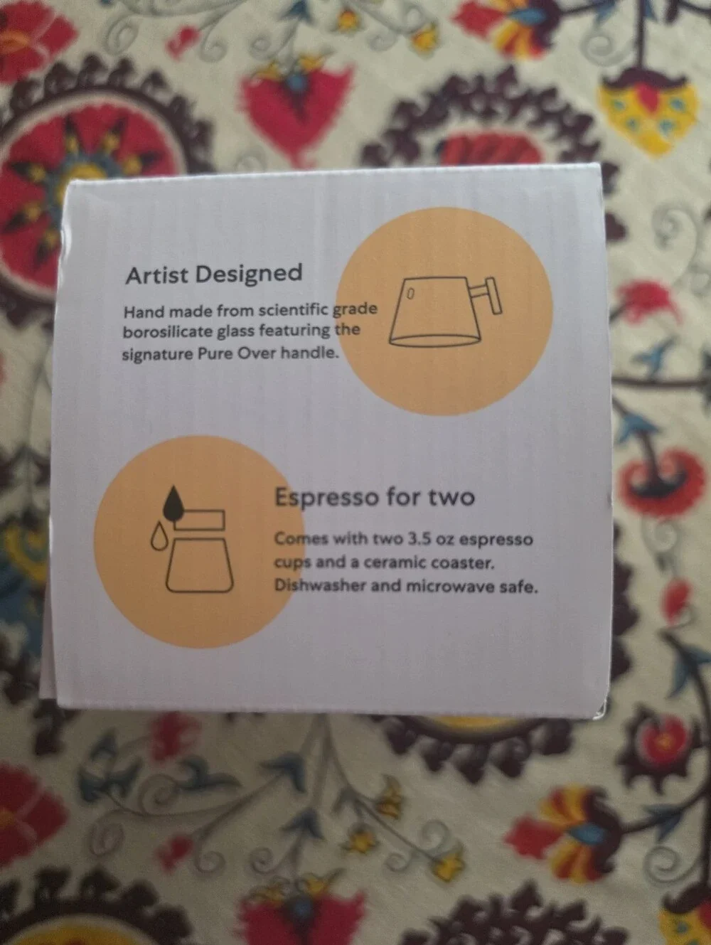 Pure Over Espresso Cup Set